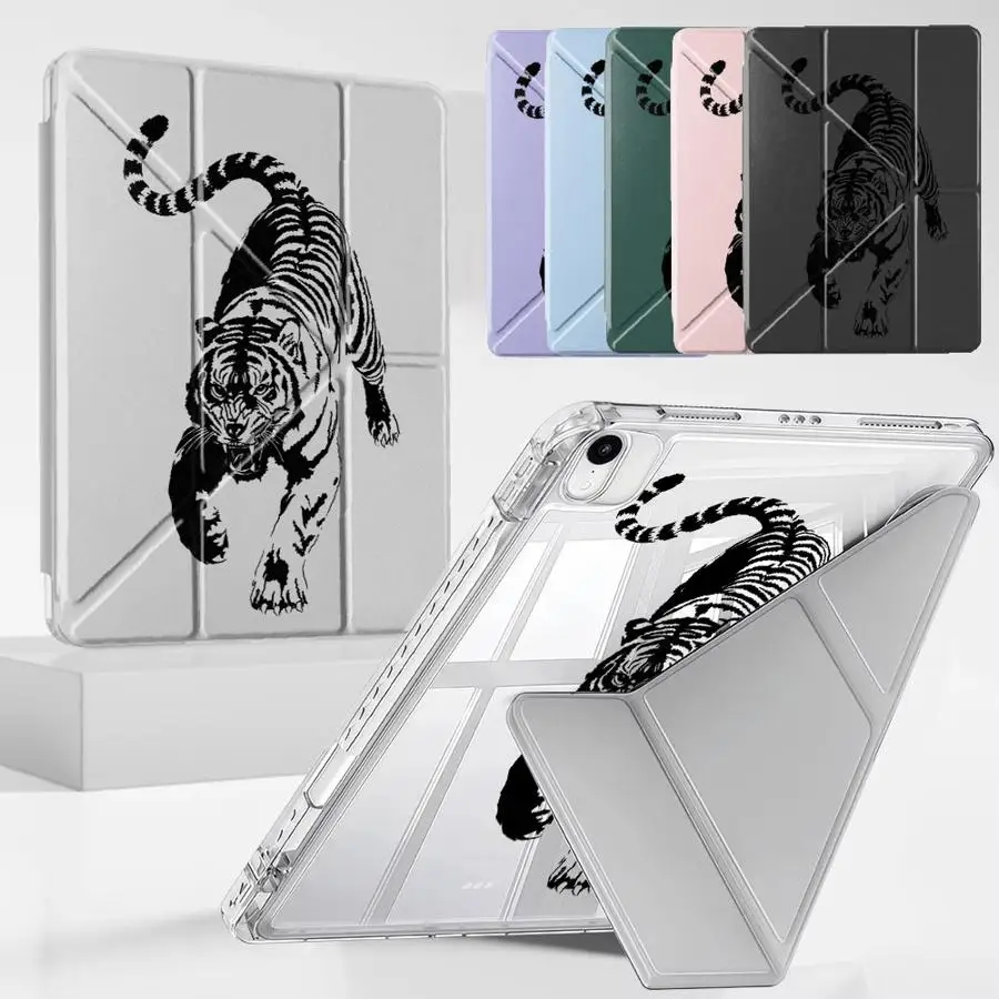 

Чехол-подставка для планшетов iPad Air 4/5, M3/M2/M4, 11 дюймов, Mini 6/7, Pro 11/10/9/8/7, 12.9 дюймов Pro 2025, Y-Fold Cool