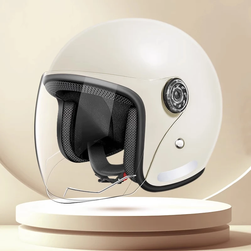 

Certified Electric Vehicle Helmet for Men and Women All-season Universal Electric Vehicle Safety Helmet Motorcycles Winter