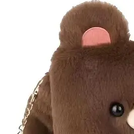 

Японский плюшевый рюкзак-сумка через плечо «Кавайный медведь» большой вместимости, мультяшный, для хранения, школьный ранец для студентов