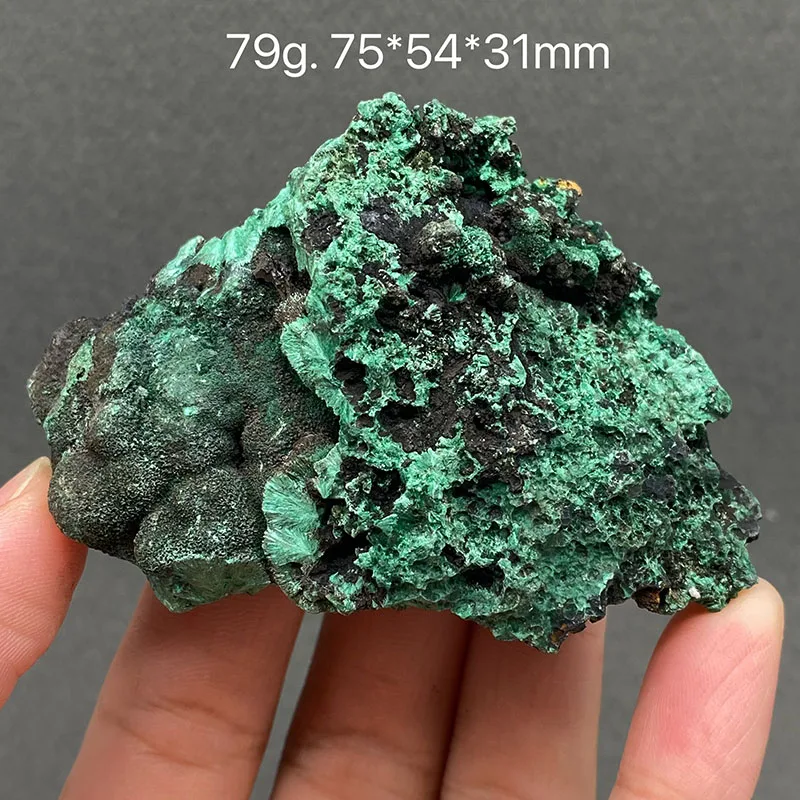 100% natural azurite and malachite symbiotic raw stone mineral specimencrystal jewelry pendant