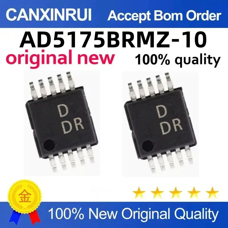 AD5175BRMZ-10 Silk Screen DDR Digital Potentiometer MSOP-10 Package Quality Assurance Chip IC
