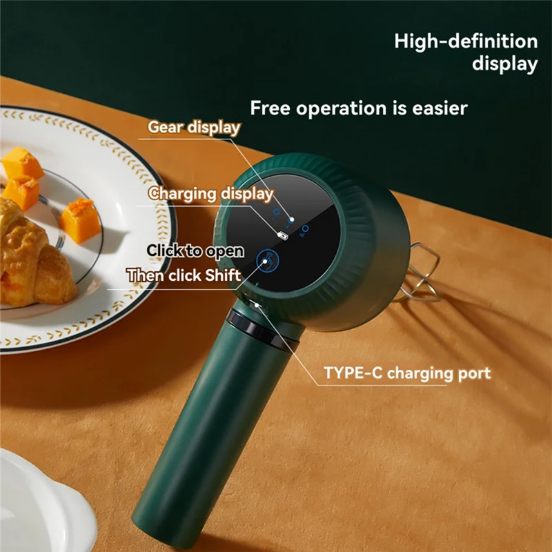 HIM-اللاسلكية المحمولة شبه التلقائي الكهربائية خافق البيض المنزلية الصغيرة التلقائي كريم خفقت خافق البيض الخبز خاص