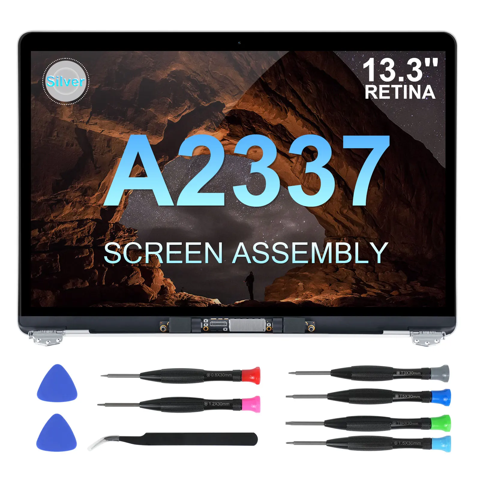 

Новый Сменный ЖК-экран для MacBook Air 13 "M1 A2337 2020 года, полный Дисплей в сборе, полные детали EMC 3598