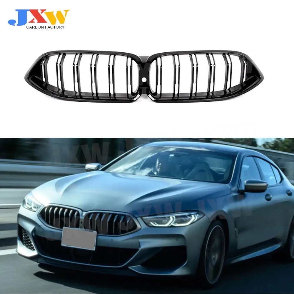 

ABS Car Front Bumper Mesh Grille Grills For BMW 8 Series G14 G15 G16 2019 + Car Styling Front Bumper Racing Grill Front Mesh