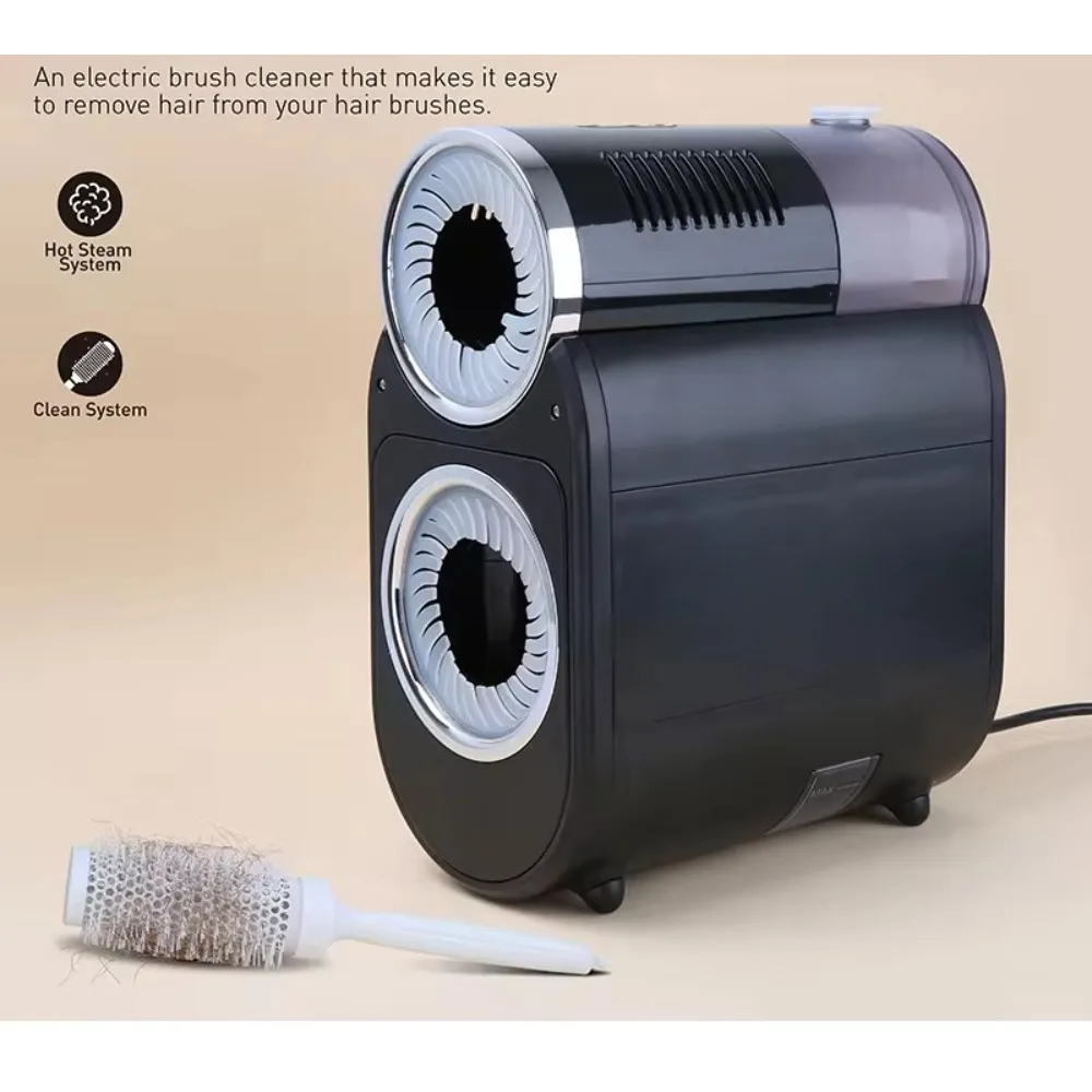 New Project Design Salon Barber Electric Hair Round Brush Cleaner Machine Steamer With