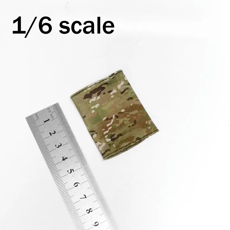 1/6 Scale Soldier Model Camouflage Neck Neck Gaiter Cover 50mm Russian EMR Face Mask Model for 12" Male Action Figures Body