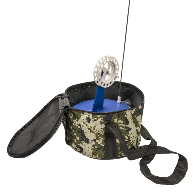 

A23I-6 шт. зимняя уличная удочка, набор сумок для зимней рыбалки, зимняя рыбалка, автоматическая подставка для рыбалки, простая в использовании