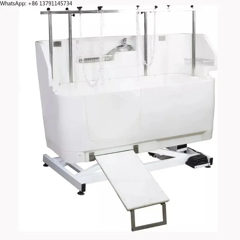 2026 Professional Pet Spa Dog Bathtub Electric Lifting Plastic Pet Grooming Whirlpools  Cleaning Station Pet Bathtub