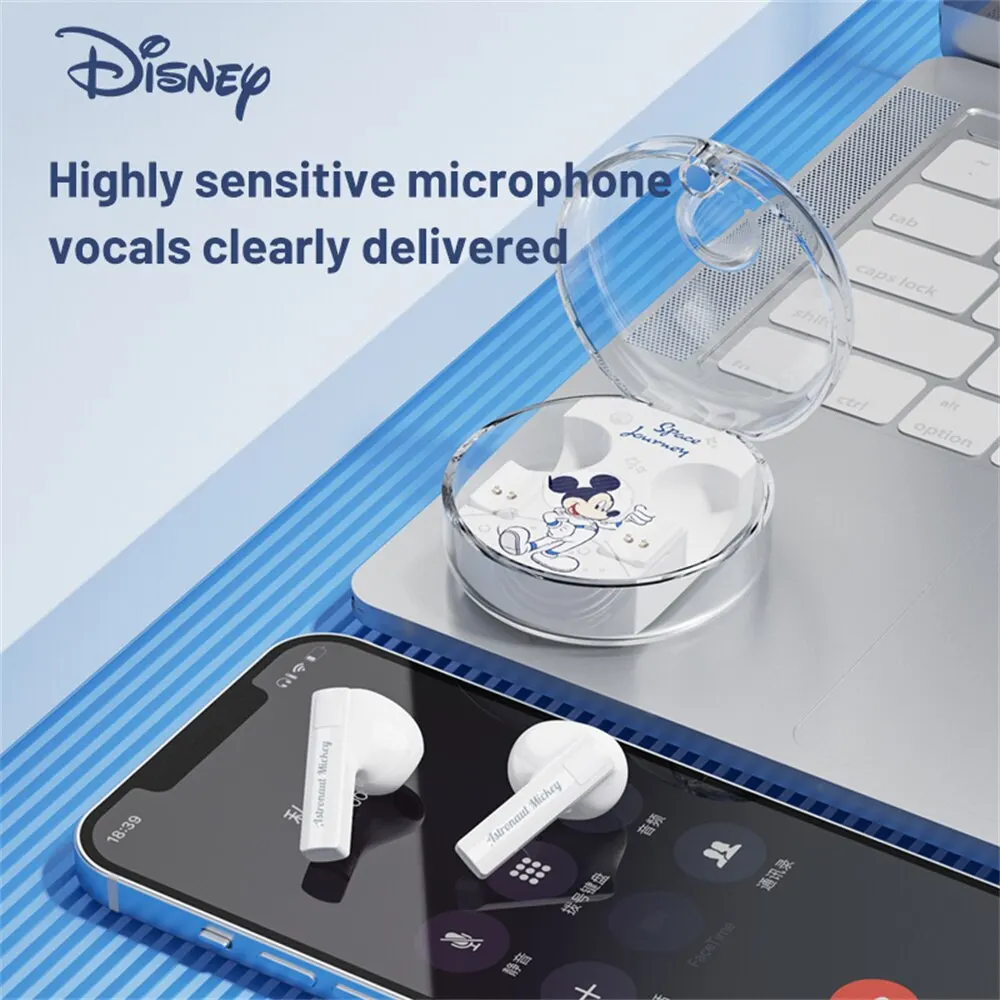 Disney LK-11 Draadloze Oortelefoons Bluetooth 5.3 Oordopjes Ruisonderdrukking Bas Touch Control Headset Lange Standby Hoofdtelefoon