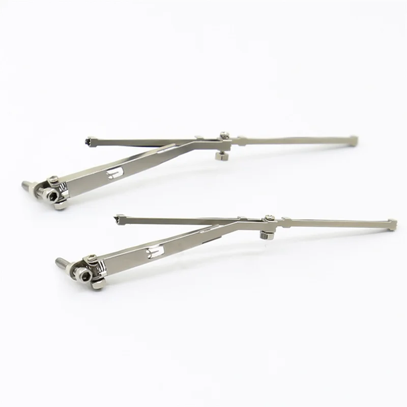 Limpiaparabrisas de Metal móvil de simulación BUEN ~ 1/10 para TRX4 TRX6 90046 SCX10III, accesorios de coche de carreras con Control remoto, subconjuntos