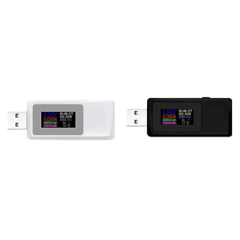 KWS-MX19 USB-тестер постоянного тока 4 В-30 В 0-5 А детектор напряжения тока амперметр мощности цифровой монитор зарядного устройства емкости