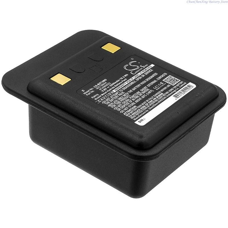 

9.6V 2000mAh Thermal Camera Battery BZT3MAX T3NIMH for Bullard Heiman T3 T3 Max T3LT T3XT T4 T320T T4MAX T4n T3ALK T320 T3MAX