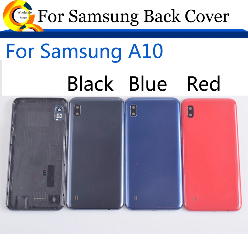 

10Pcs/Lot For Samsung Galaxy A10 A105 Housing Back Cover Case Rear Battery Door Chassis Housing Replacement