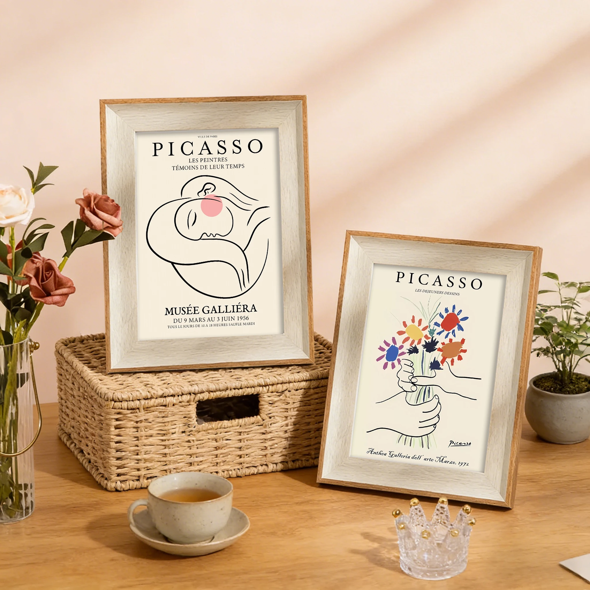 

Framed painting Minimalist abstract style decorative painting Home Decorative Ornaments American Simplicity Table Decoration