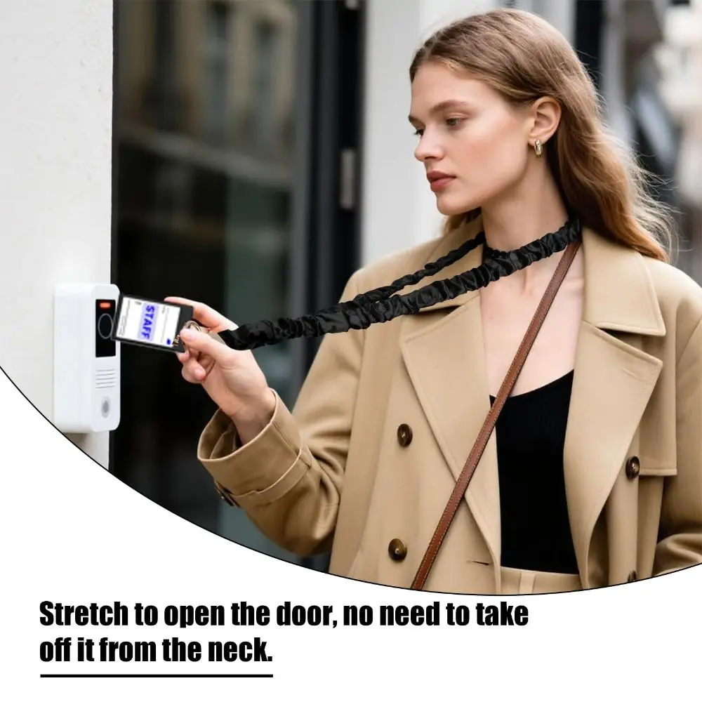 Adjustable Mobile Phone Lanyard Long Neck Hanging Crossbody Phone Strap Anti-Lost Metal Buckle Mobile Phone Chain Men Women