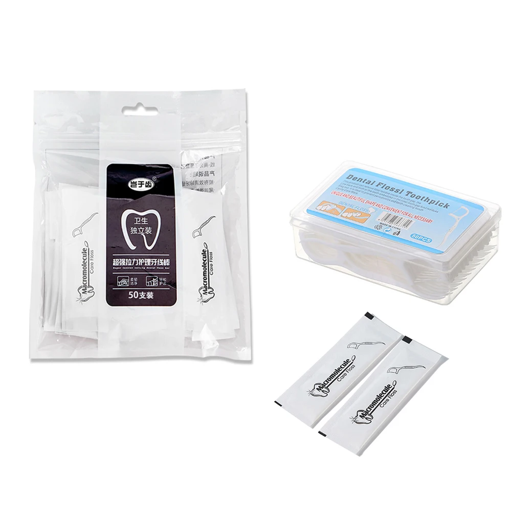 

Одноразовая зубная нить, зубная нить, палочка для удаления пятен, упаковка для поддержания гигиены полости рта, Детская межзубная щетка для домашнего использования, 100 шт.