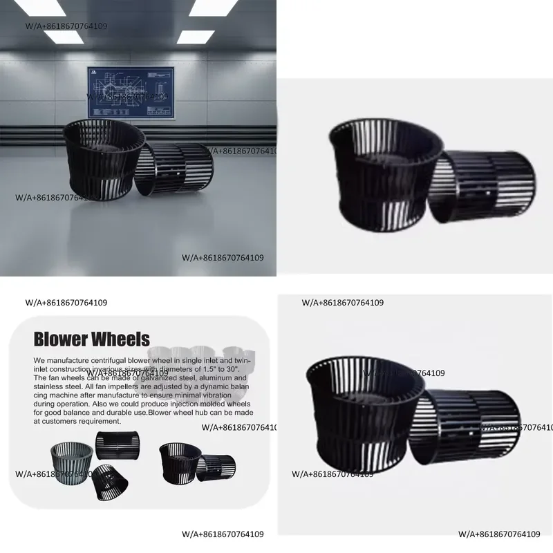 2026 Customize Centrifugal Blower Wheel in Single Inlet and Twin-inlet Construction Invarious Sizes with Diameters of 1.5