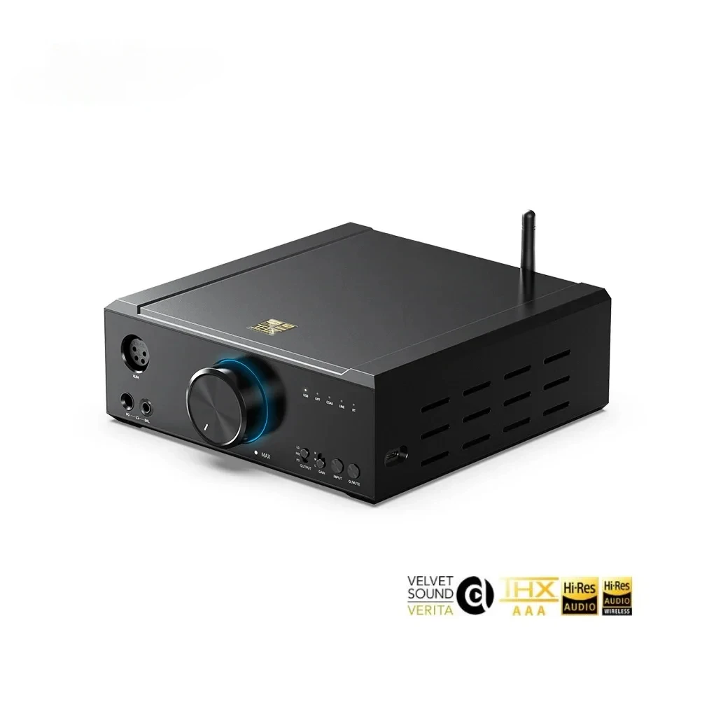 

K9 AKM Desktop HiFi Audio Decoder Headphone Amplifier DAC AMP THX AAA 788+, Bluetooth 5.1 LDAC, 768kHz/32Bit DSD512