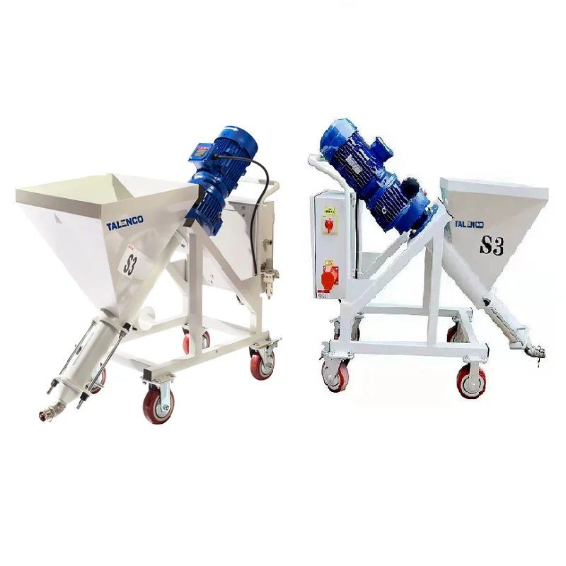 380V Mortar Plastering Machine PUMPS  S3 Thin Fireproof Coating Spraying Machine Construction Pumps
