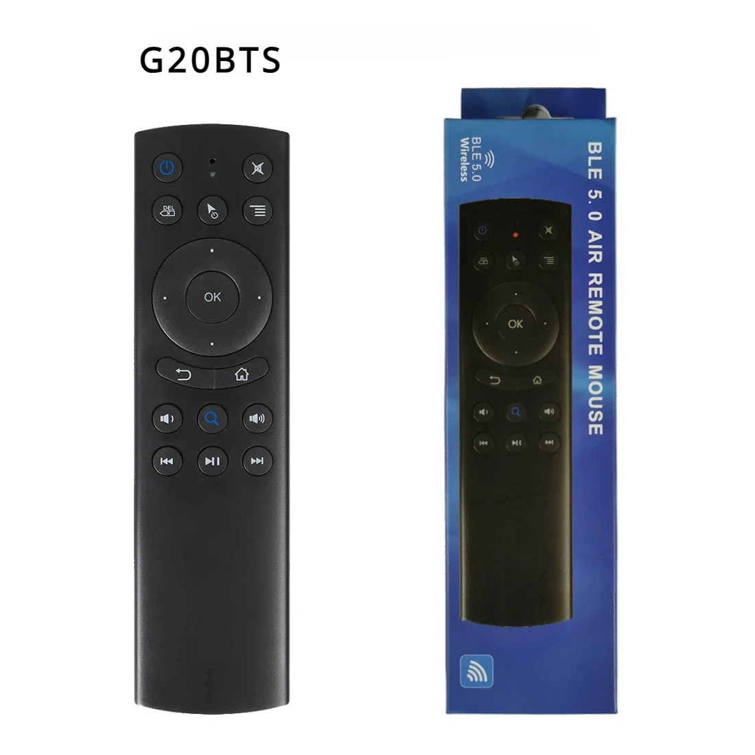 G20BTS/G20S/G20S PRO BT2.4G Wireless Smart Voice Air Mouse Gyroscope IR Learning Backlit G20S Remote Control for Android TV BOX