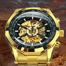 Winner Mechanical Skeleton Watch #4