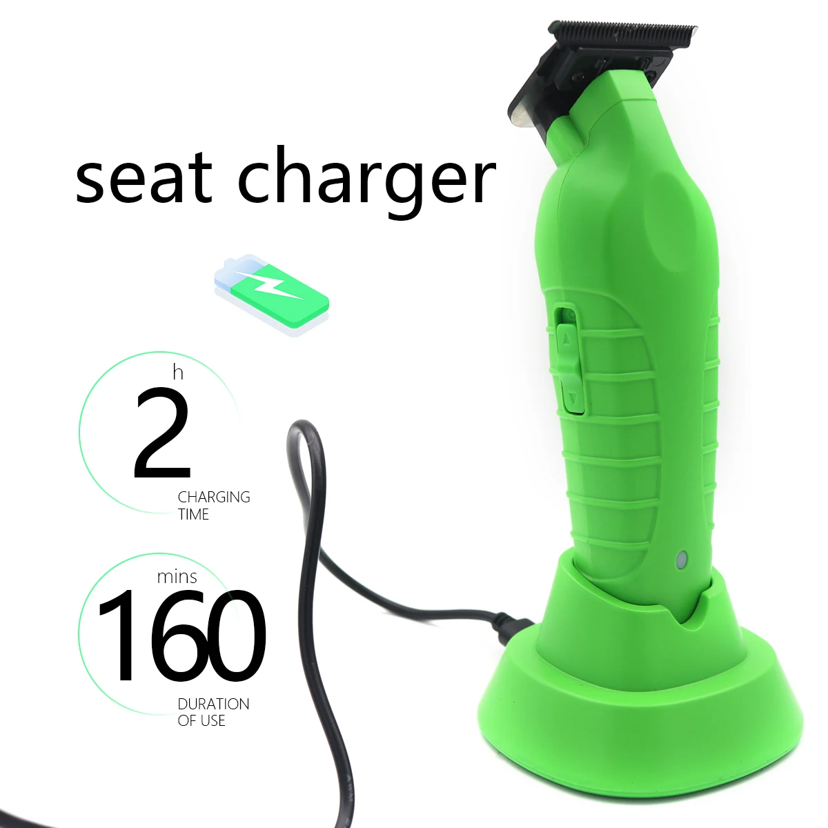 Профессиональный комплект машинки для стрижки волос для мужчин DLC T-Blade с базовым зарядным устройством, машина для отделки масляной головки с двойной фольгой, электробритва 2299