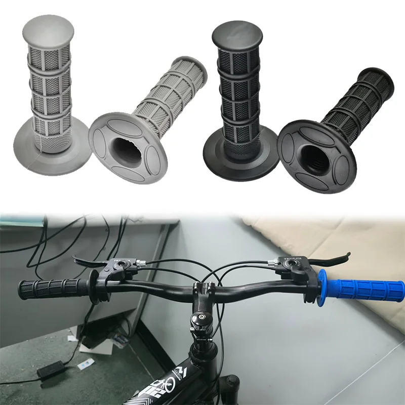 Neue Fahrradgriffe Lenkergriff mit Daumenschutzpolster Rutschfeste Fahrradgriffhüllen für Fixed Gear MTB BMX Radzubehör