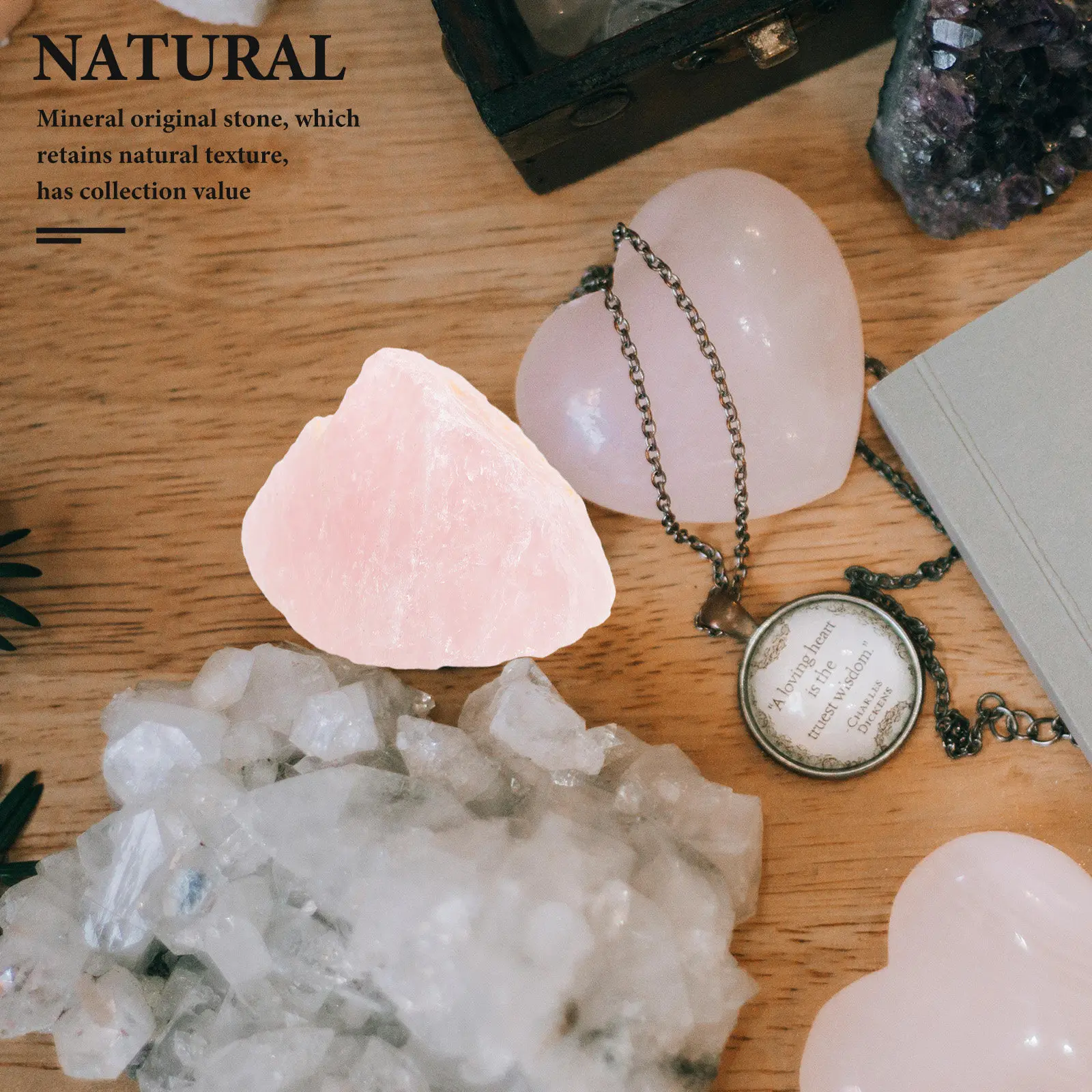 Halloween Christmas New Year Crystal Decor Crystal Natural Stones Crystal Decoration Stone Crystal Mineral Specimen Raw