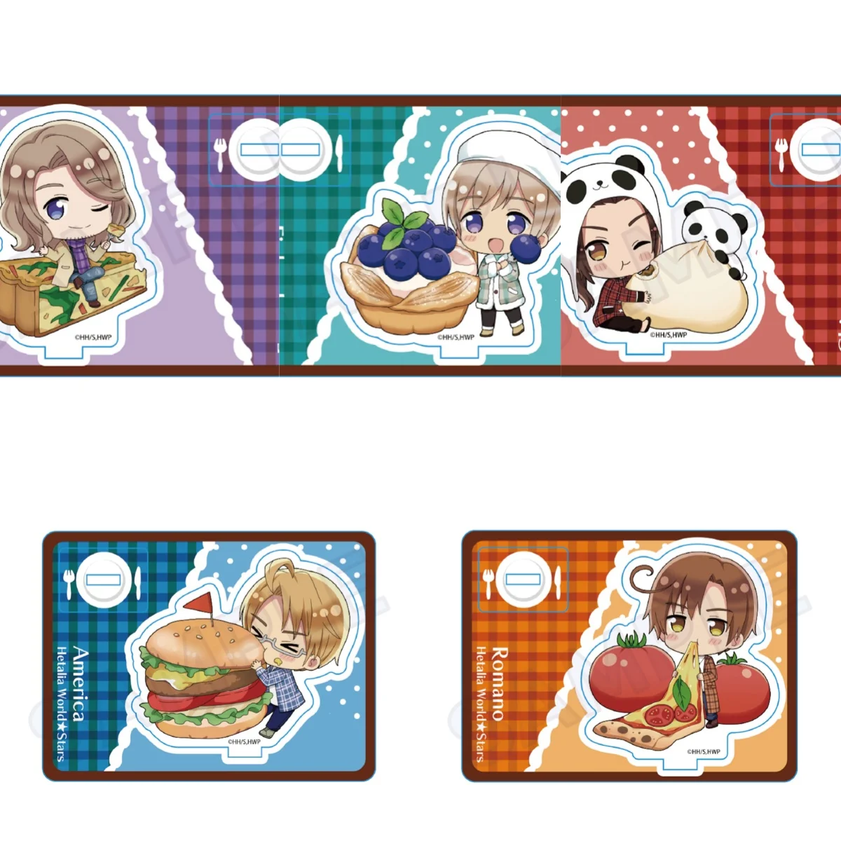 10cm Anime Hetalia Acrylic Stand Keychain Model Cosplay Charm Characters Ornament Accesorios Goods Fan Collection Gifts