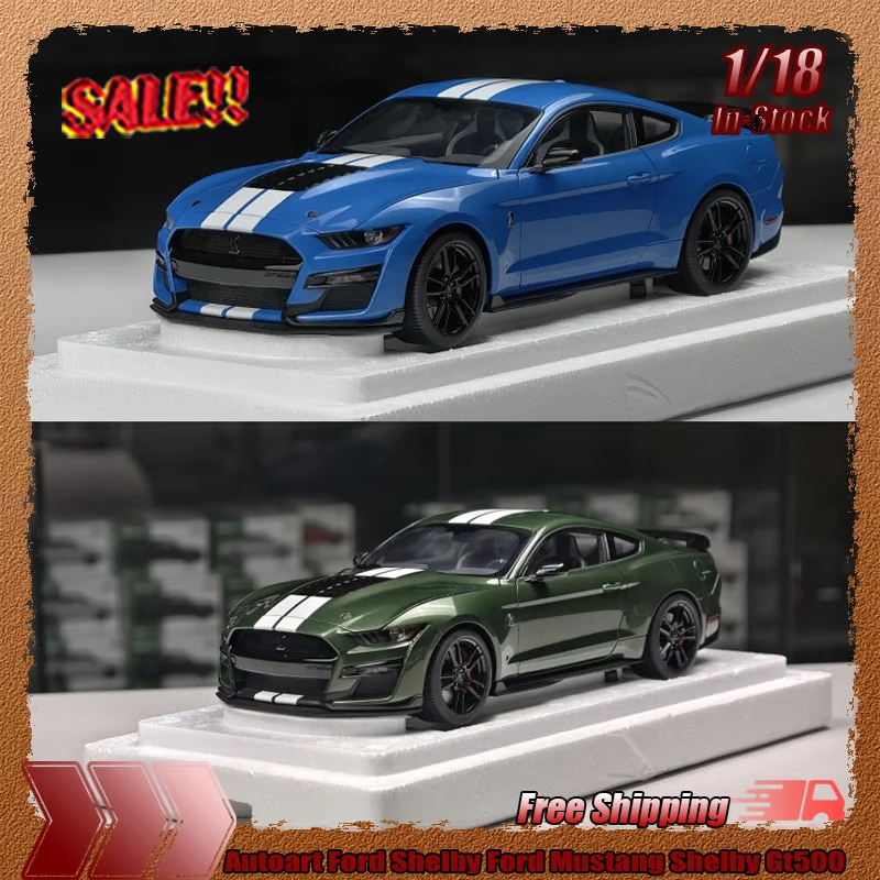 

В наличии Autoart 1:18 Ford Shelby Ford Mustang Shelby Gt500 Моделирование ABS Пластик Миниатюрная литая модель автомобиля Пользовательские игрушки Подарок