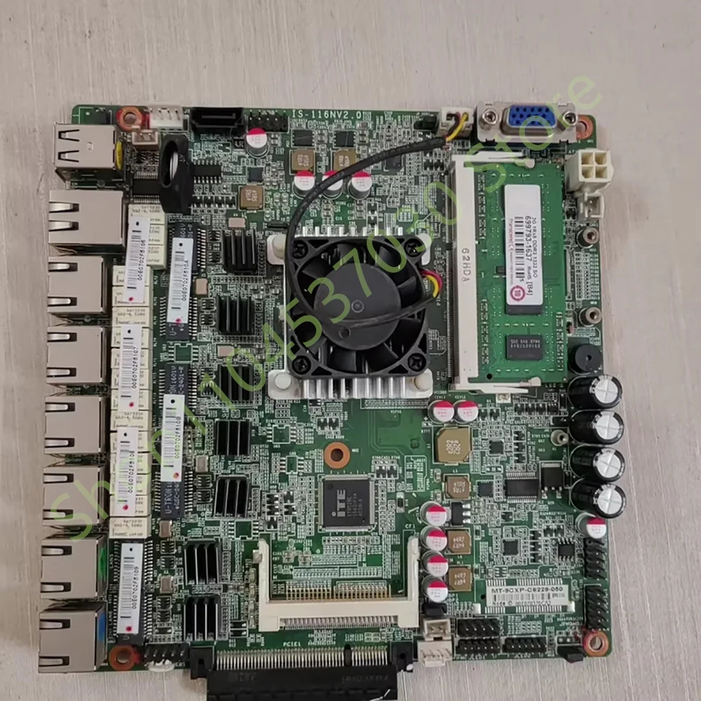 

Высоконадежная материнская плата для софт-роутера IS-116NV2.0 с 6 портами, J1900