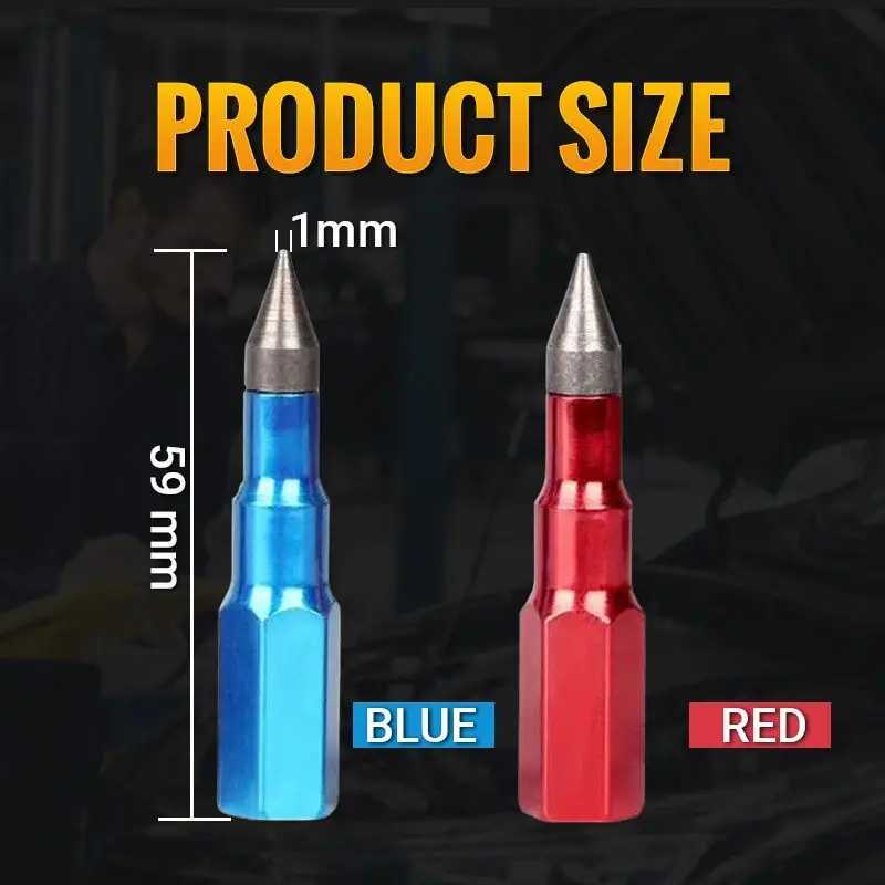 2 sztuk Heavy-duty smarownica wskazał usta smar narzędzie dozownik dysza adapter smar pistolet końcówka igłowa smar akcesoria Dropshipp
