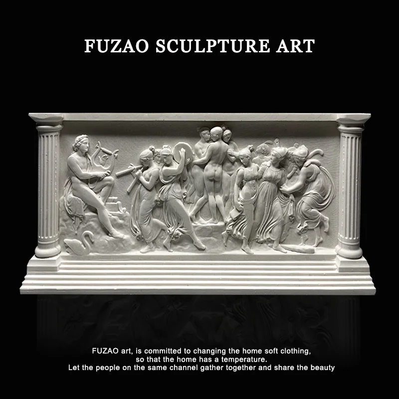 

[Muse] Three-dimensional relief European statue tabletop fragrance-expanding B&B medieval handcraft