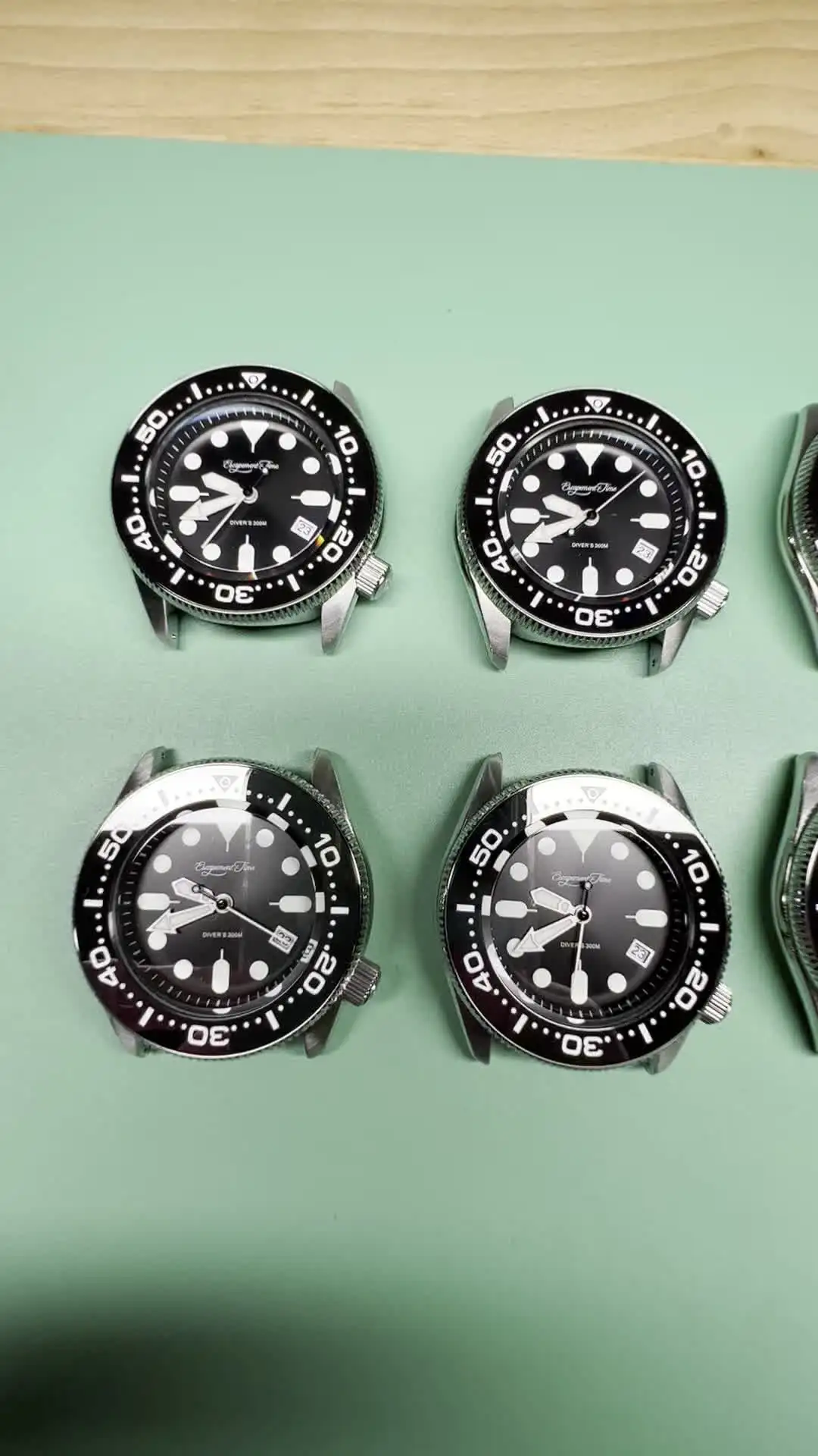 Escapement Time】Quartz 2S60 Movement Diver Water Sapphire Ceramic