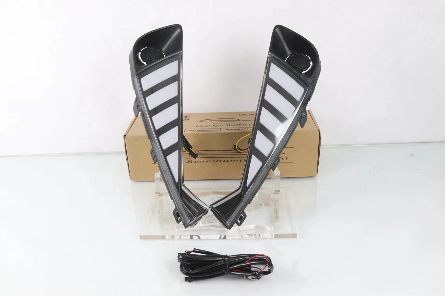 Car LED DRL Daytime Running Light for Toyota CHR 2021 turn yellow signal driving lamp автомобильные товары