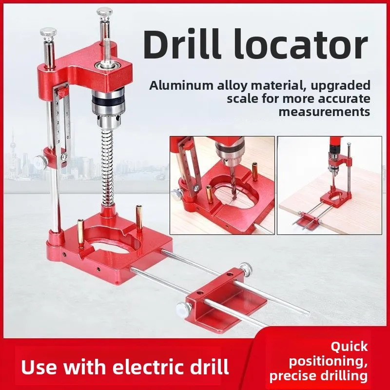 Portable with Drill Positioner Woodpeckers Precision Positioner, Woodworking Positioner