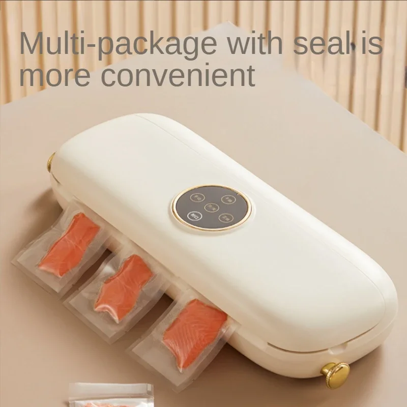 Vacuüm Sluitmachine Automatische Huishoudelijke Kleine Voedselverpakking Conservering Plastic