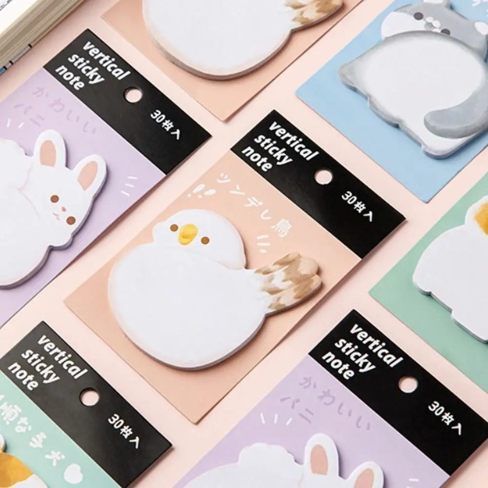 Blocco note pubblicato Scrapbooking Cartoon Ins Sticky Notes Kawaii Animal Notepad Stationery