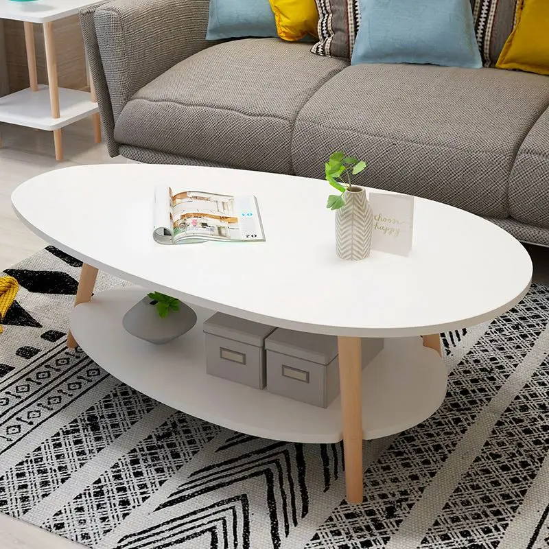 Small apartment simple coffee table living room economy simple tea table Nordic modern small table