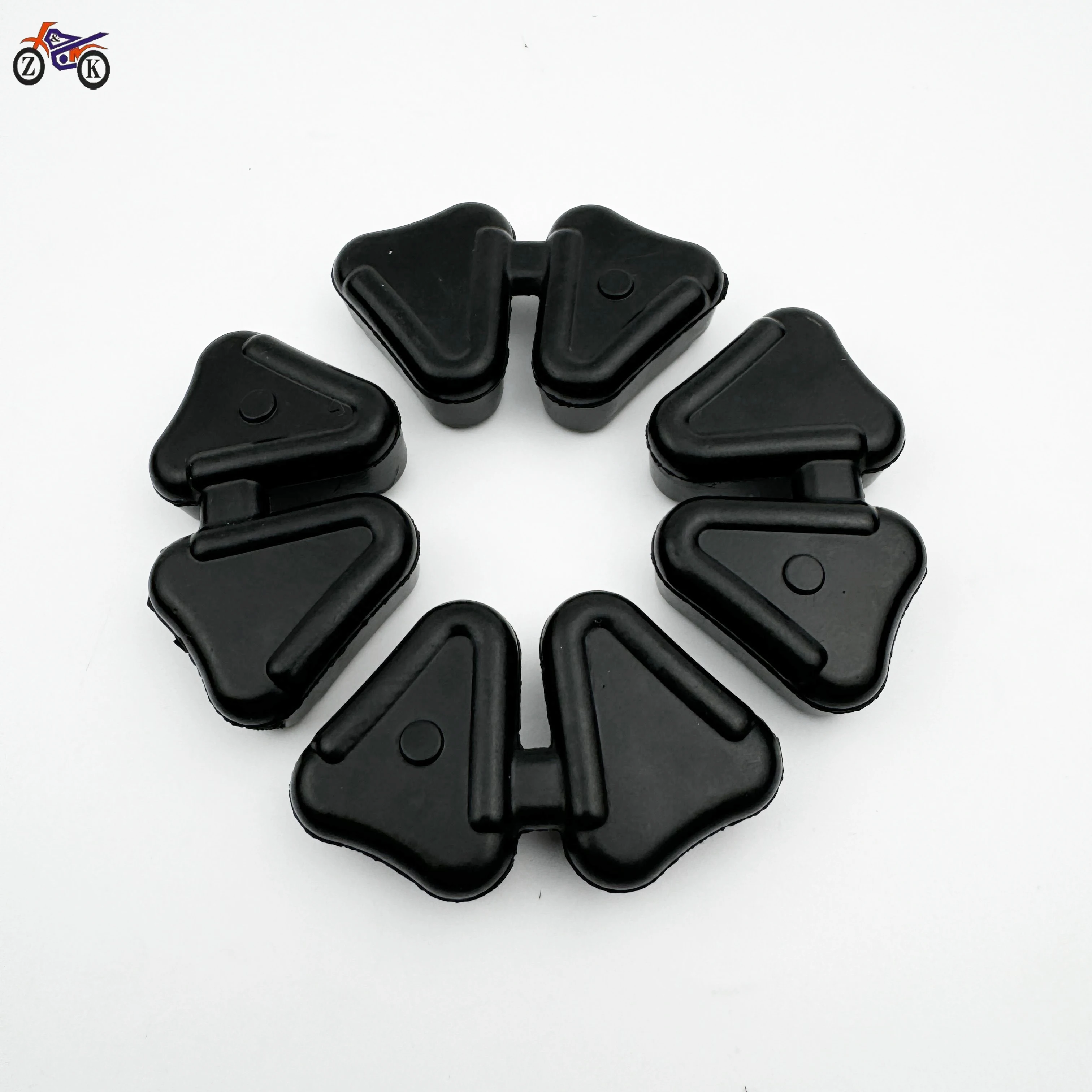 4pcs Two-wheel roller Thai Honda Rubber Honda Wave110 Dash125 wave 125i Supra X 125 Grom125 Z125M C125A 06410-KWB-600