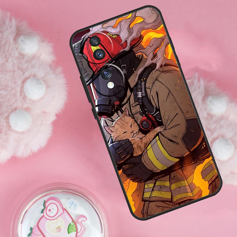 حافظة رجال الإطفاء Heroes لهاتف Honor 70 90 50 Lite X9c X8a X8b X9b X9a X8 X9 Honor 200 Lite Magic 5 6 7 Pro
