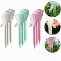 3pcs Garden Drip Irrigation Kit Adjustable Drip System Automatic Self Watering Spikes for Plants Indoor Outdoor Potted Plants