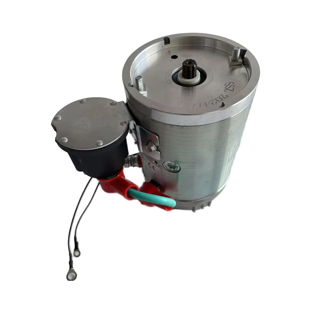 High-Efficiency 12V 24V 0.8kw 1.2KW 1.8KW 2.2KW DC Motor Brush Commutation High Temperature Resistant Gear Motor