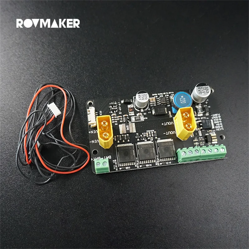 ROVMAKER Underwater Robot Power Management Board Ammeter Distribution Module MOS High Current Switch for RC AUV ROV