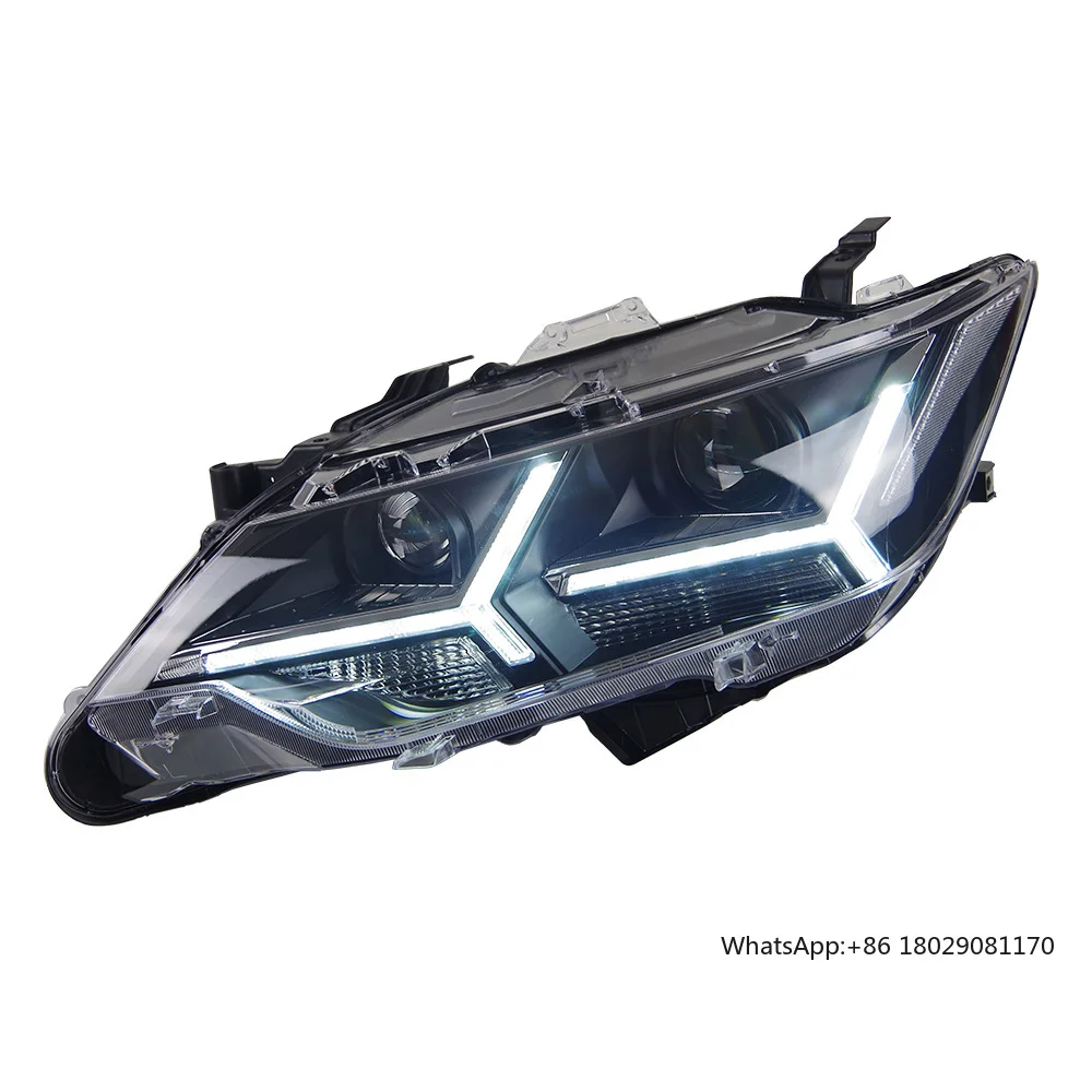

Car Lights for Toyota Camry Classic LED Headlight 2006-2014 Camry LED DRL Hid Head Lamp Angel Eye Bi Xenon Accessories