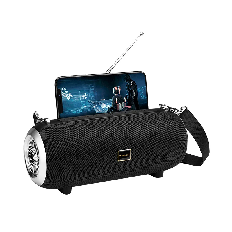 5W Bluetooth Doppio Altoparlante Wireless BT 5.0 Colonna Suono esterno Musica portatile caixa de som potente Boombox Con supporto per supporto