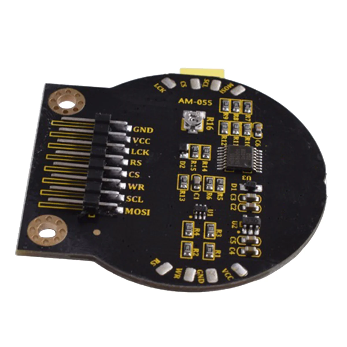 

ABEP-2.2 Inch Tft Color Lcd Color Display 128x128 Dot-Matrix Screen Round TFT Multifunction LCD Display Module