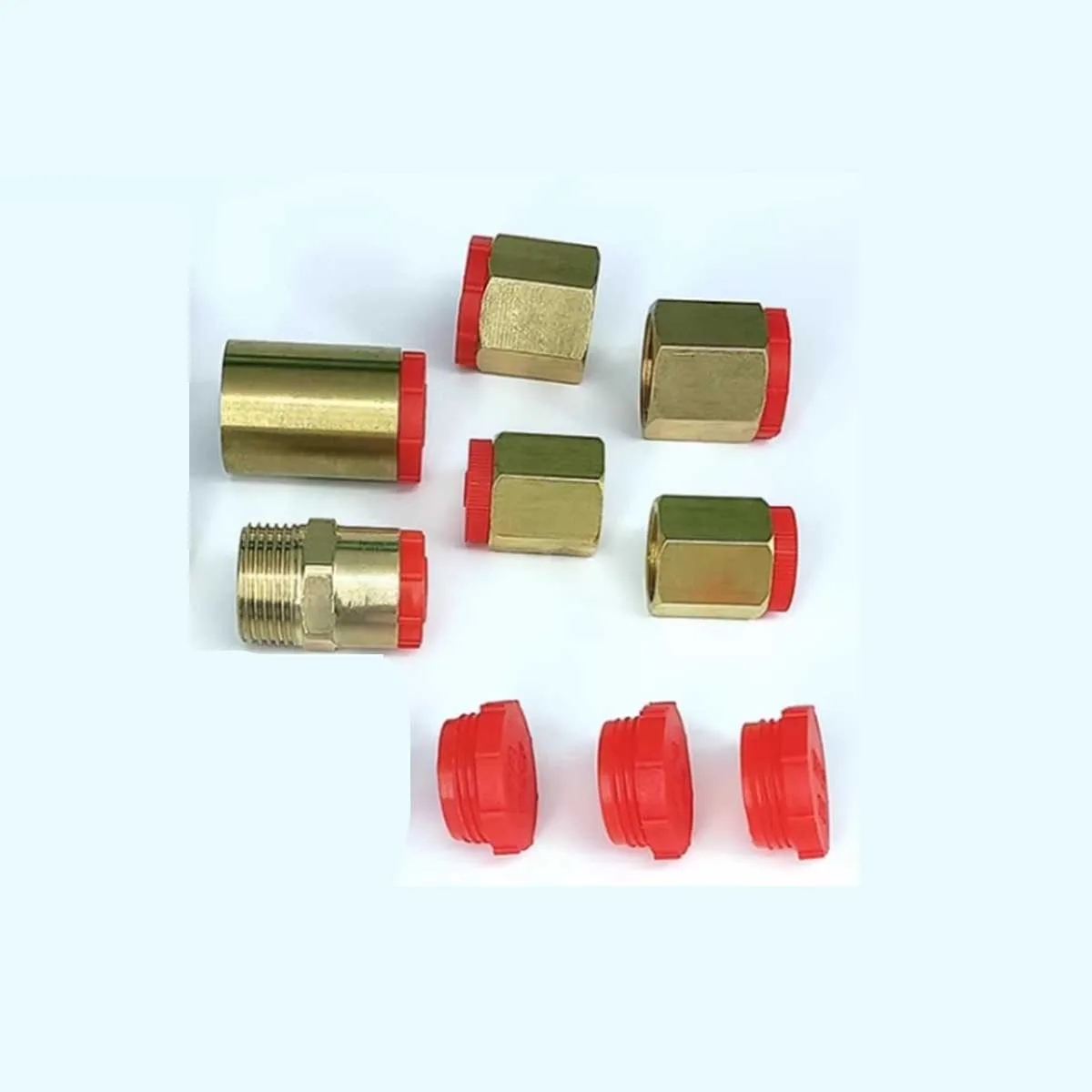 Steker lubang debu berulir plastik/lengan pelindung, penutup M10-M68,G1/8-G3