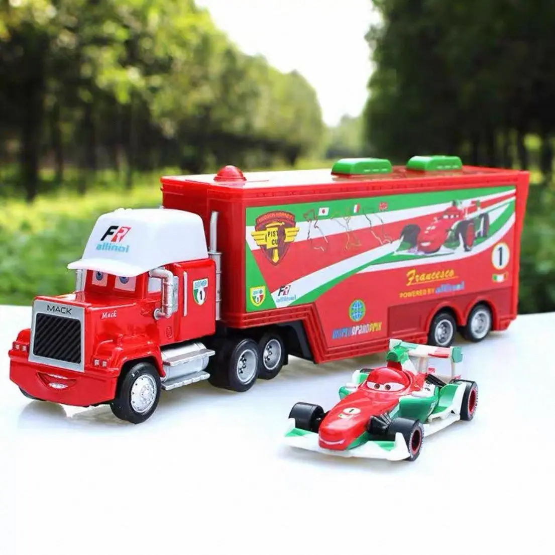 Disney Pixar Cars Saetta McQueen Giocattoli Jackson Storm Il Re Mater 1:55 Pressofuso In Lega di Metallo Modello di Auto Regalo Di Natale