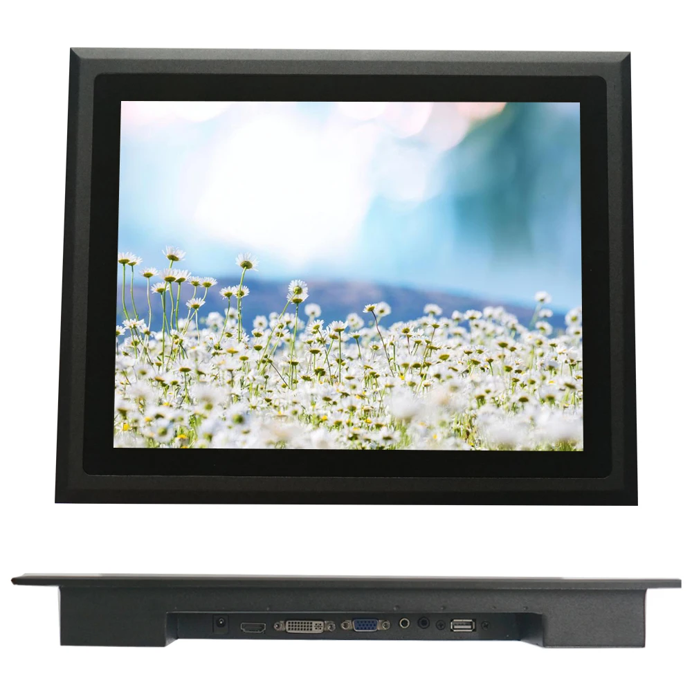 15 inch industrial touchscreen monitor for self service kiosk